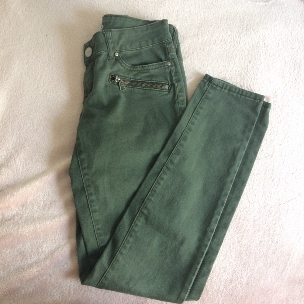 Army Green Jeggings